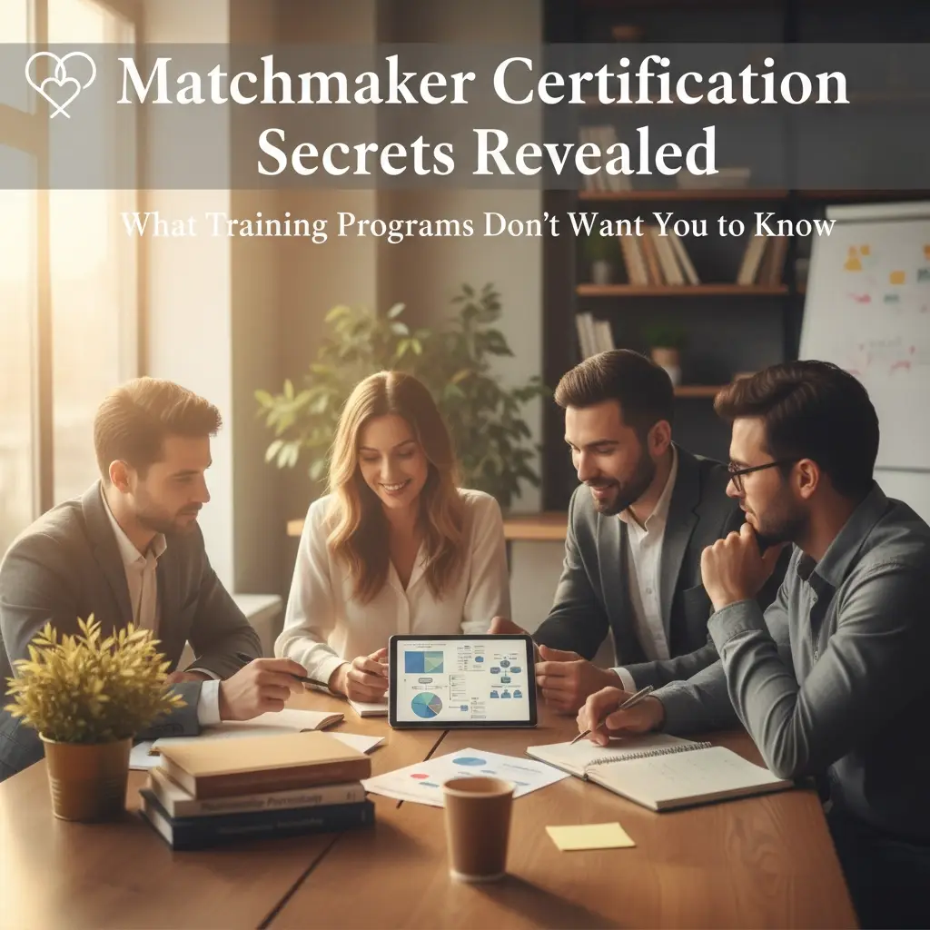 Matchmaker Certification Secrets Revealed: The Truth About What Training Programs Don’t Want You to Know (and What Actually Works) Matchmaker Certification Secrets Revealed: The Truth About What Training Programs Don’t Want You to Know (and What Actually Works)